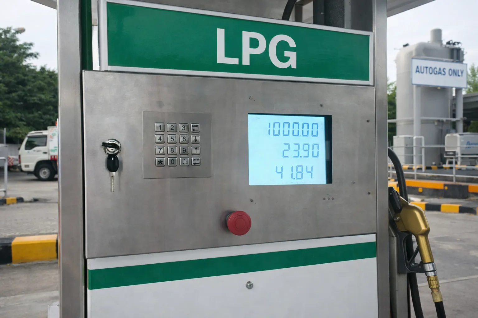 Auto LPG Dispenser Electronics Control System